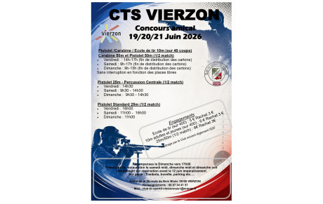 Concours amical ISSF 2026